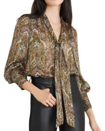 Veronica Beard Zaylee Blouse at Neiman Marcus